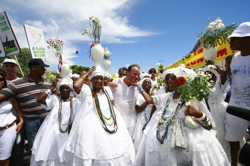 Lavagem Escadarias Bonfim Salvador Bahia
