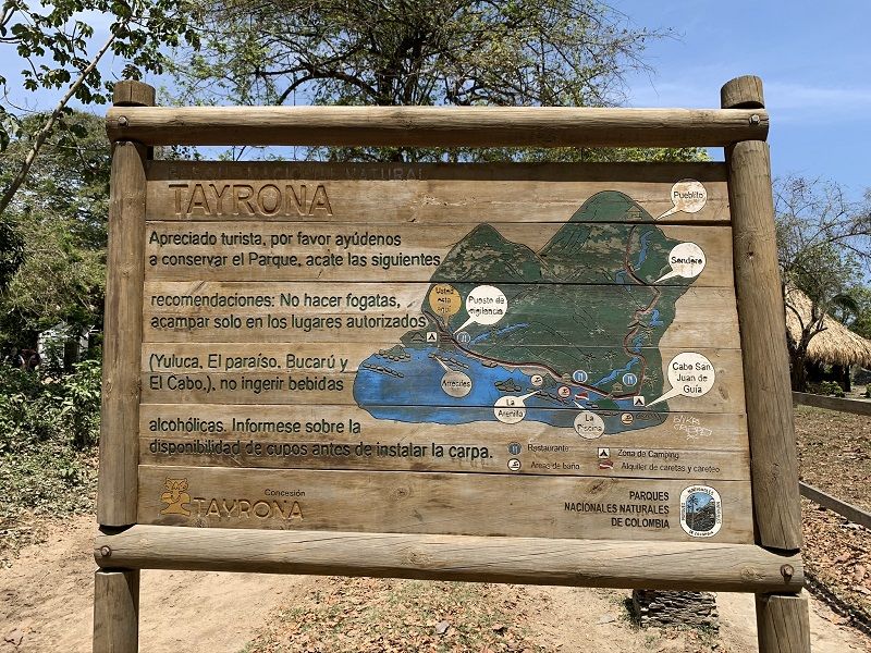 Parque Tayrona Santa Marta Colombia