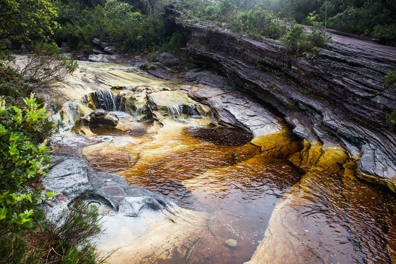 Vista Do Caminho Das Aguas De Ibitipoca Minas Gerais
