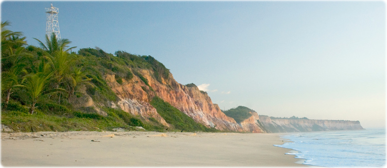 Praia Do Farol Prado Sul Da Bahia